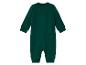 Tmavě zelený overal pro miminka.