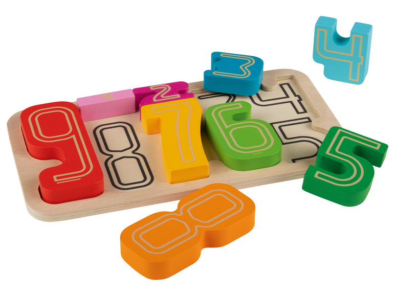  Zobrazit na celou obrazovku Playtive Dřevěná výuková hra Montessori - Obrázek 18