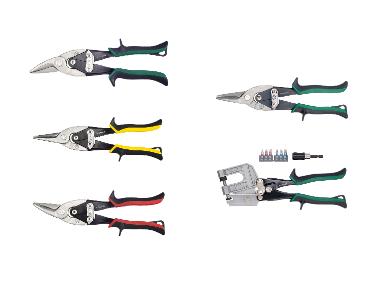 PARKSIDE® Sada nůžek na plech, 3dílná / Montážní sada na sádrokarton, 2dílná