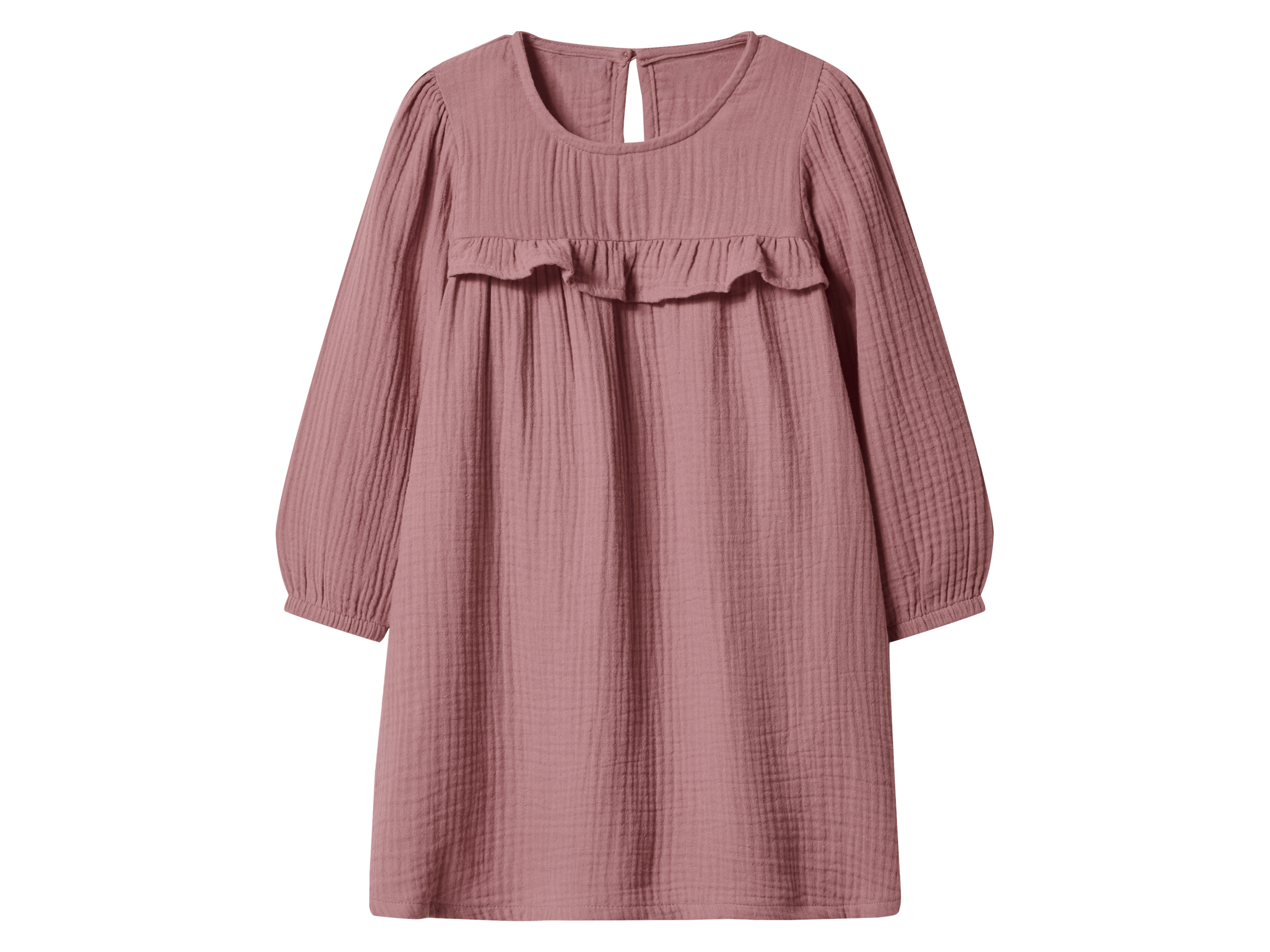 lupilu® Dívčí mušelínové šaty (světle růžová, 110/116)