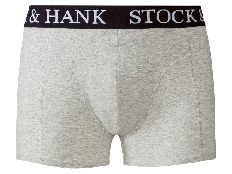 Šedé boxerky Stock & Hank.