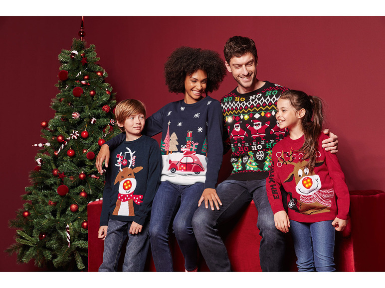  Zobrazit na celou obrazovku esmara Dámský vánoční svetr s LED - Obrázek 5