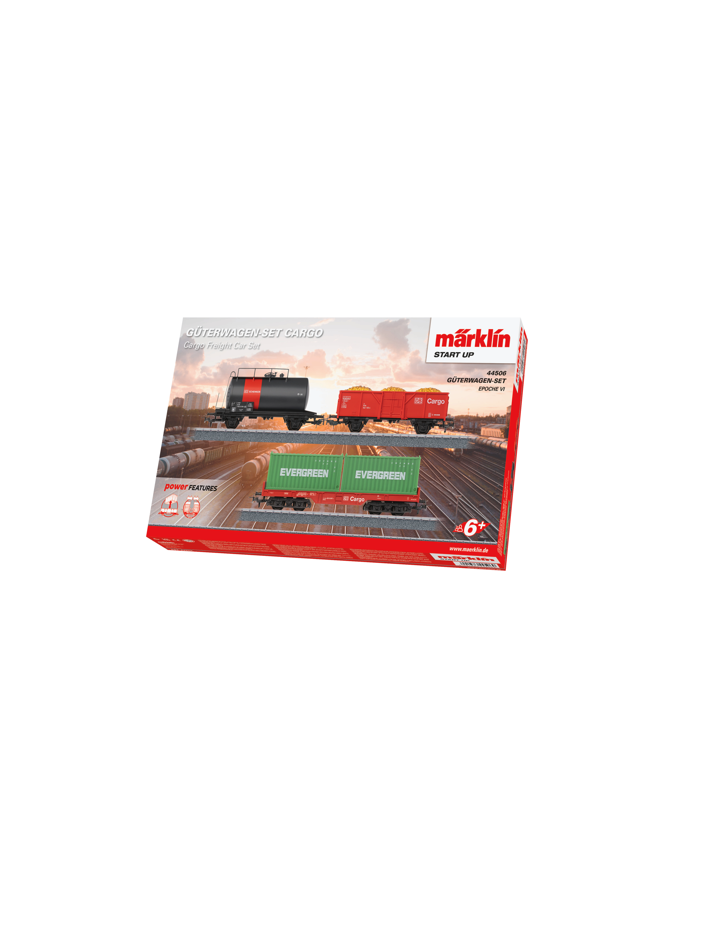 Märklin Start UP Sada nákladních vozů Cargo, epocha VI