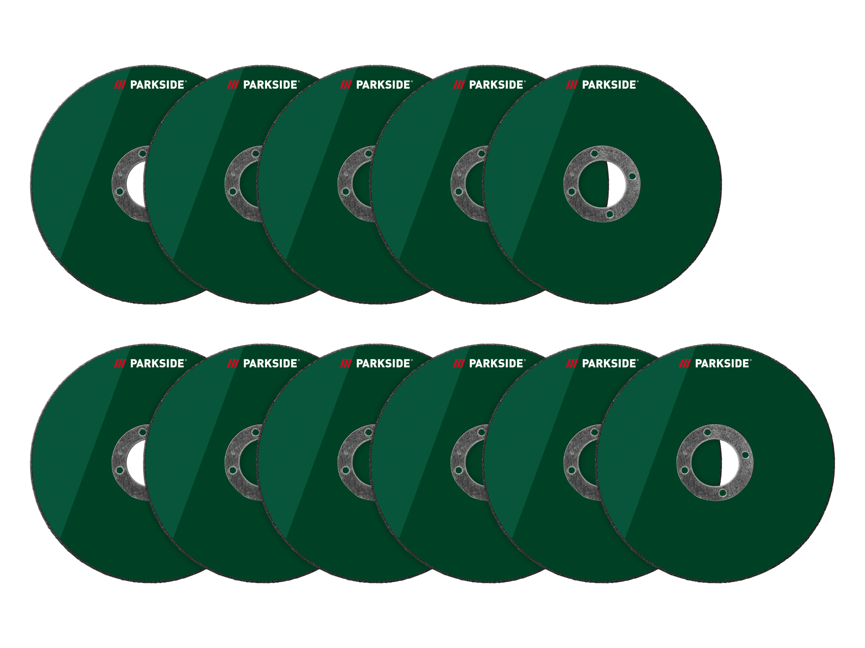 Parkside® Příslušenství k úhlové brusce, Ø 115 mm (11dílná sada / extra tenká)