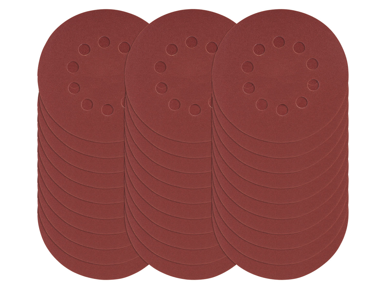 Parkside® Sada brusných papírů pro excentrickou brusku (zrnitost 120 PKN 120 A1)