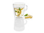 Sklenice s citronovou limonádou a mátou