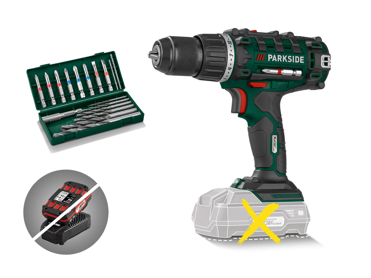 Image of Parkside PABS 20-Li D5 Best Buy website