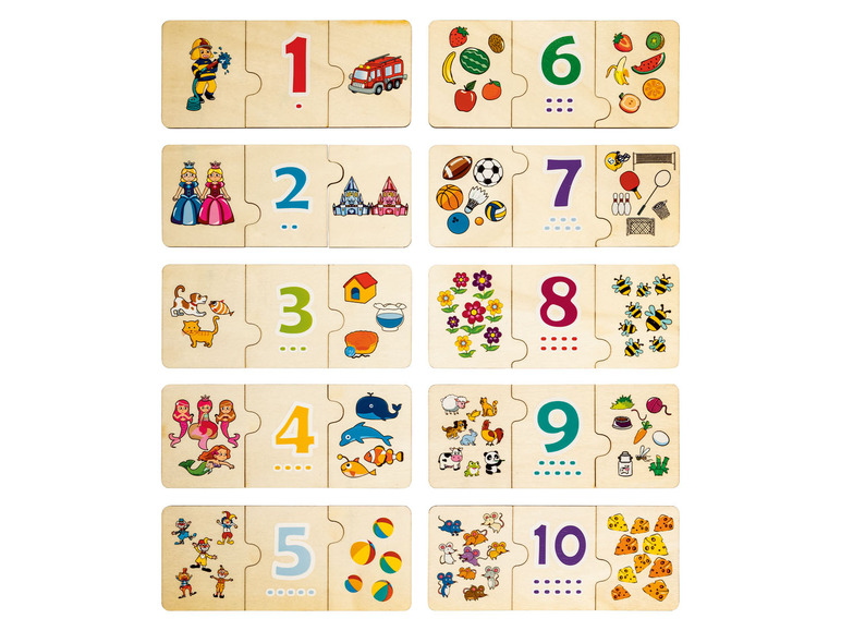  Zobrazit na celou obrazovku Playtive Dřevěné puzzle - Obrázek 10