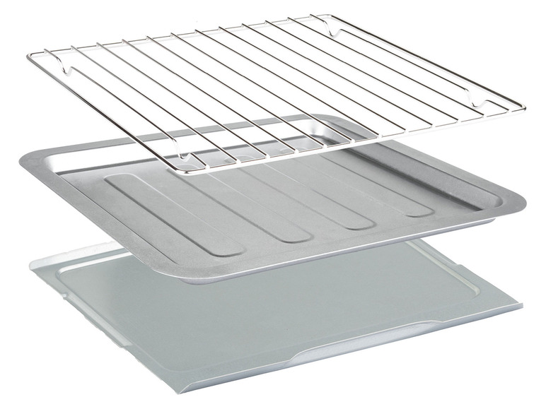  Zobrazit na celou obrazovku SILVERCREST® KITCHEN TOOLS Mini trouba na pečení a grilování SGB 1200 B5 - Obrázek 3