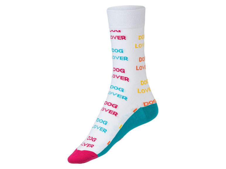  Zobrazit na celou obrazovku Fun Socks Ponožky s romantickým vzorem v dárkovém balení, 3 páry - Obrázek 16