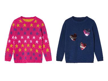 lupilu® Dívčí úpletový svetr