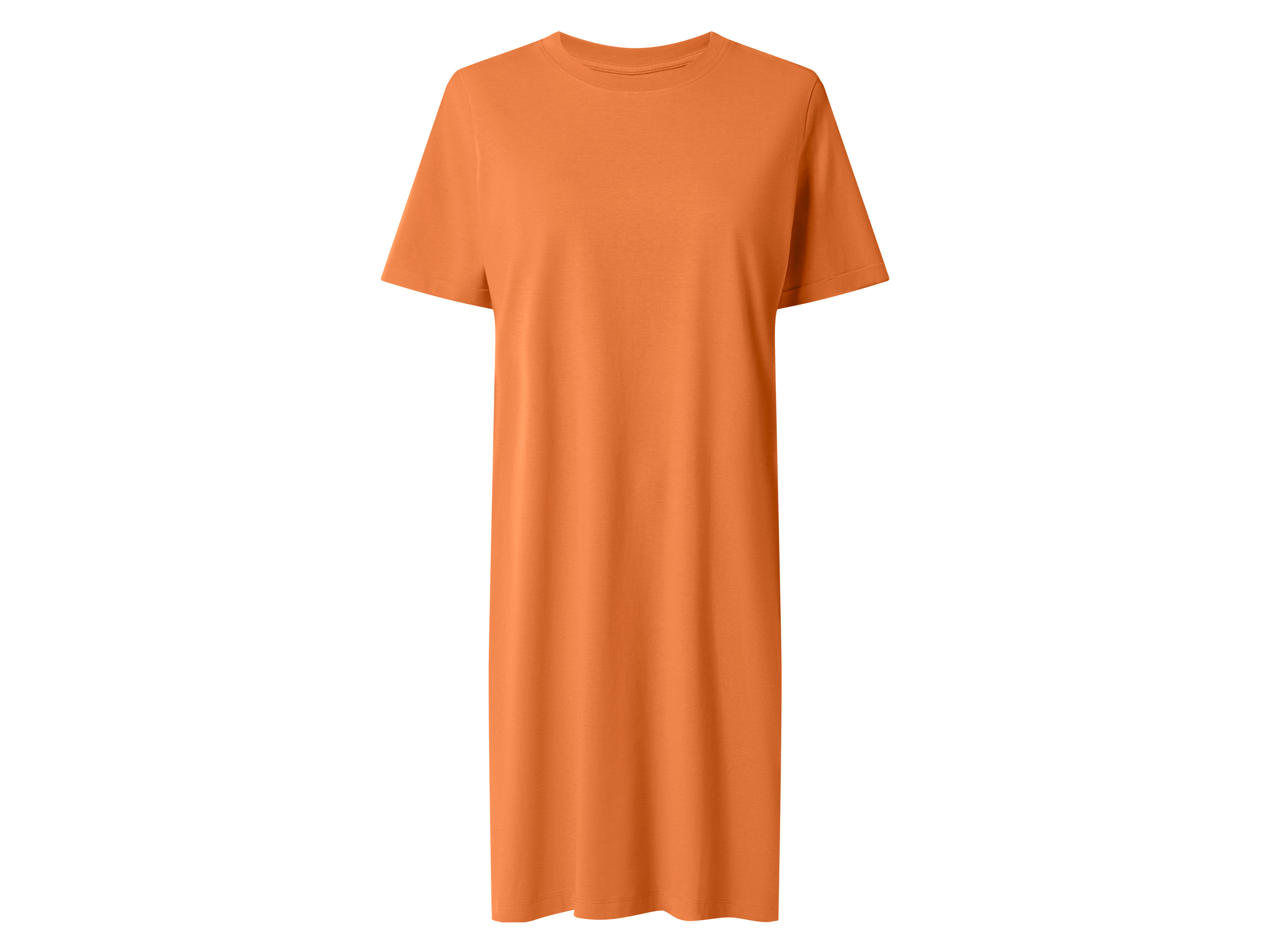Esmara® Dámské šaty s BIO bavlnou (oranžová, XS (32/34))