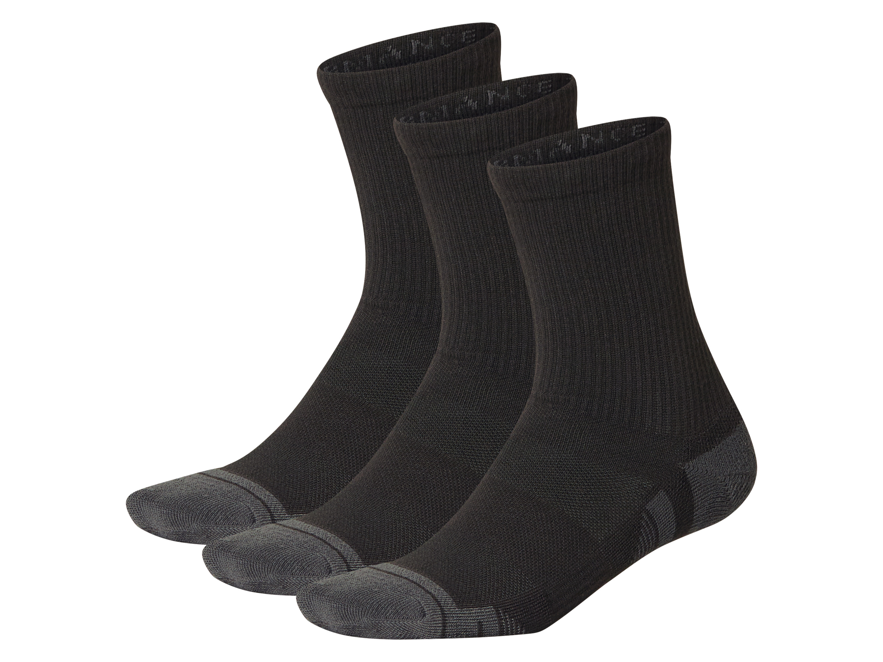 3PACK ponožky Under Armour černé (1379512 001) M