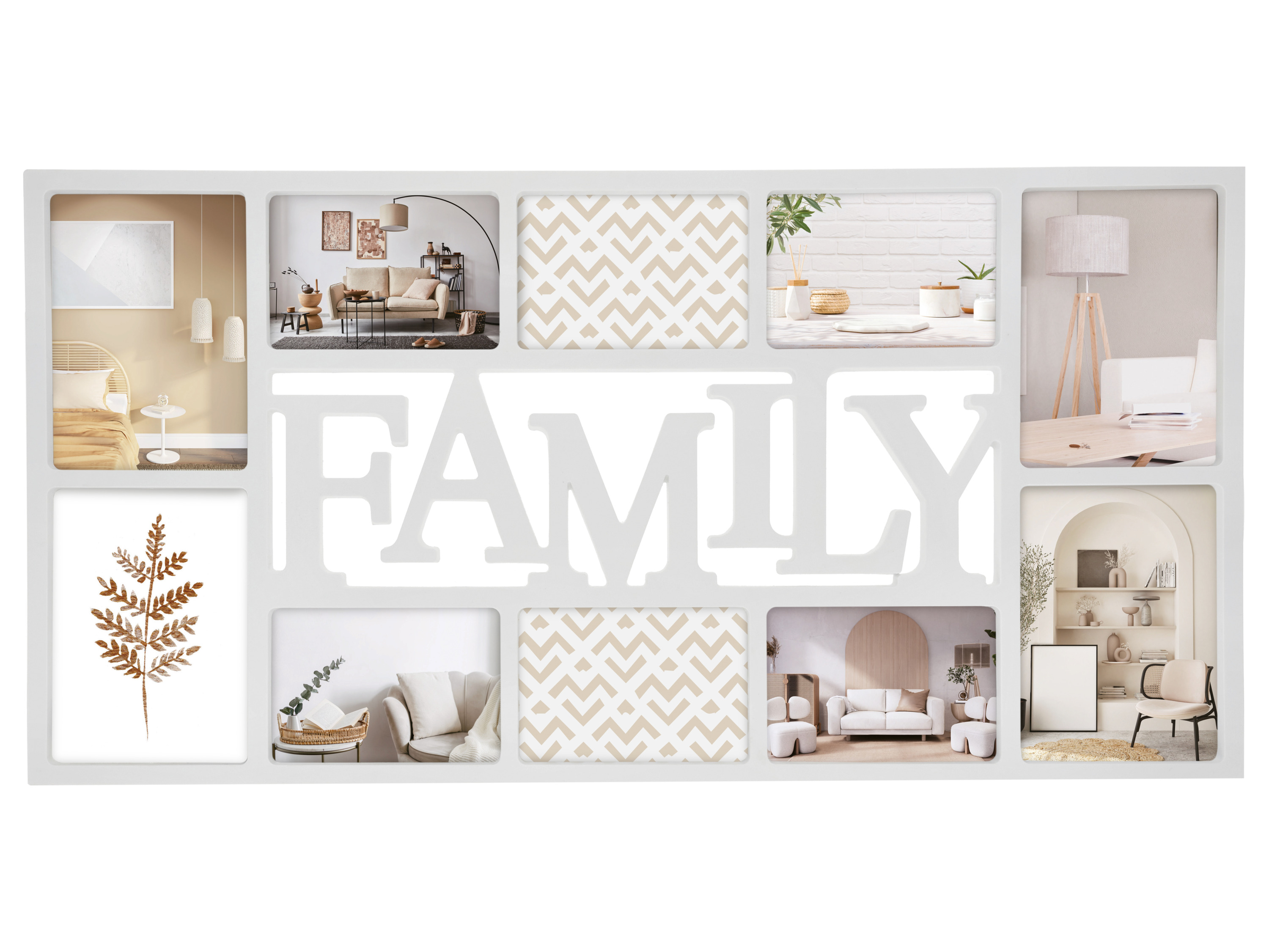 Livarno® Fotorámeček (Rodina bílá)