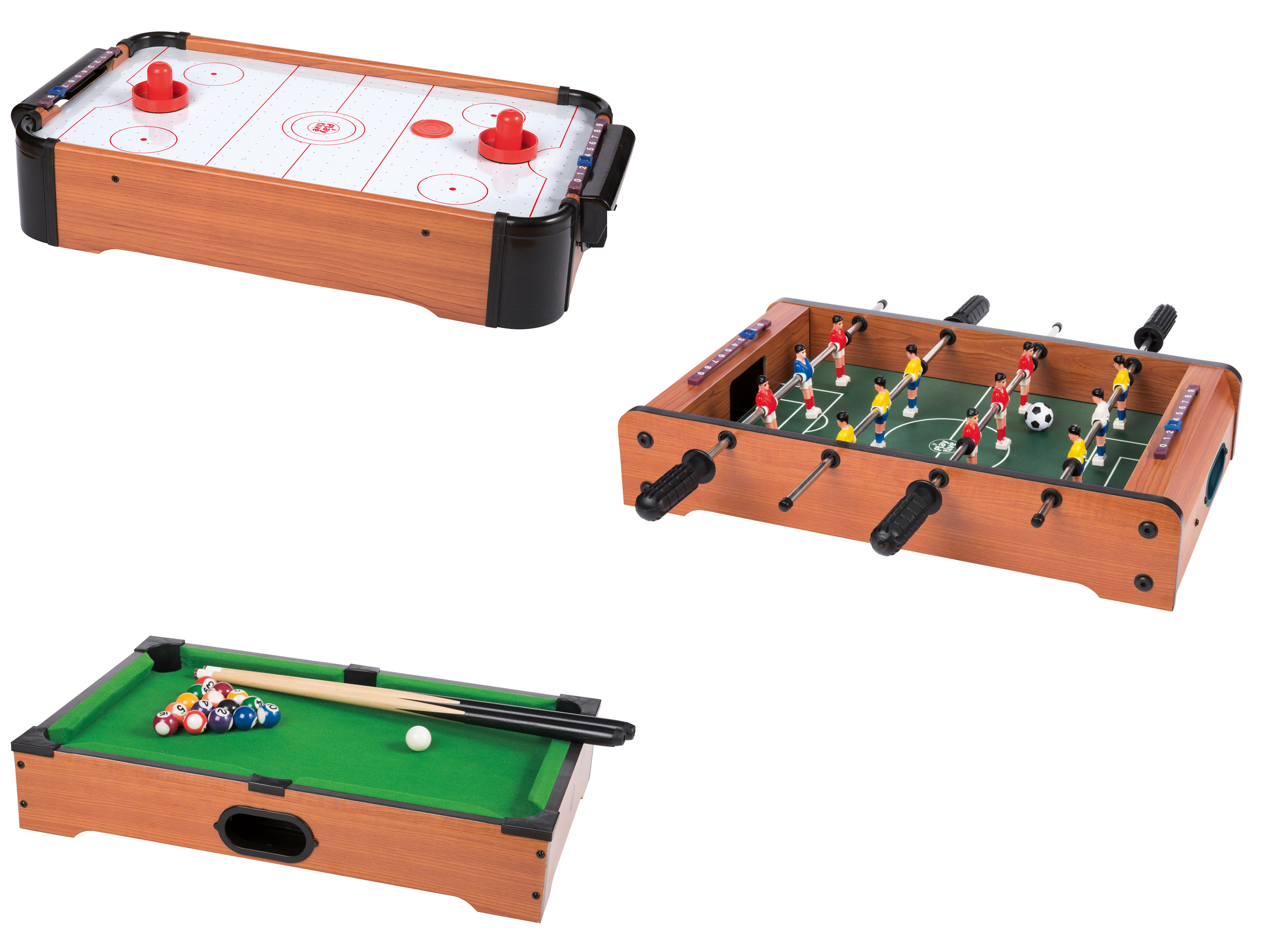 Playtive Stolní mini fotbal / hokej / kulečník 