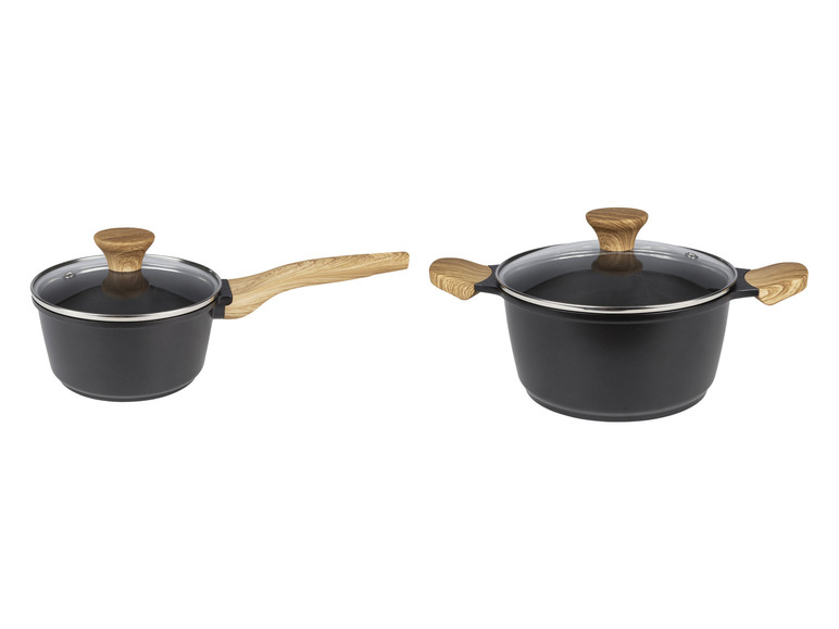  Zobrazit na celou obrazovku ERNESTO® Hrnec z hliníkové litiny, Ø 20 cm / Rendlík z hliníkové litiny, Ø 16 cm - Obrázek 1