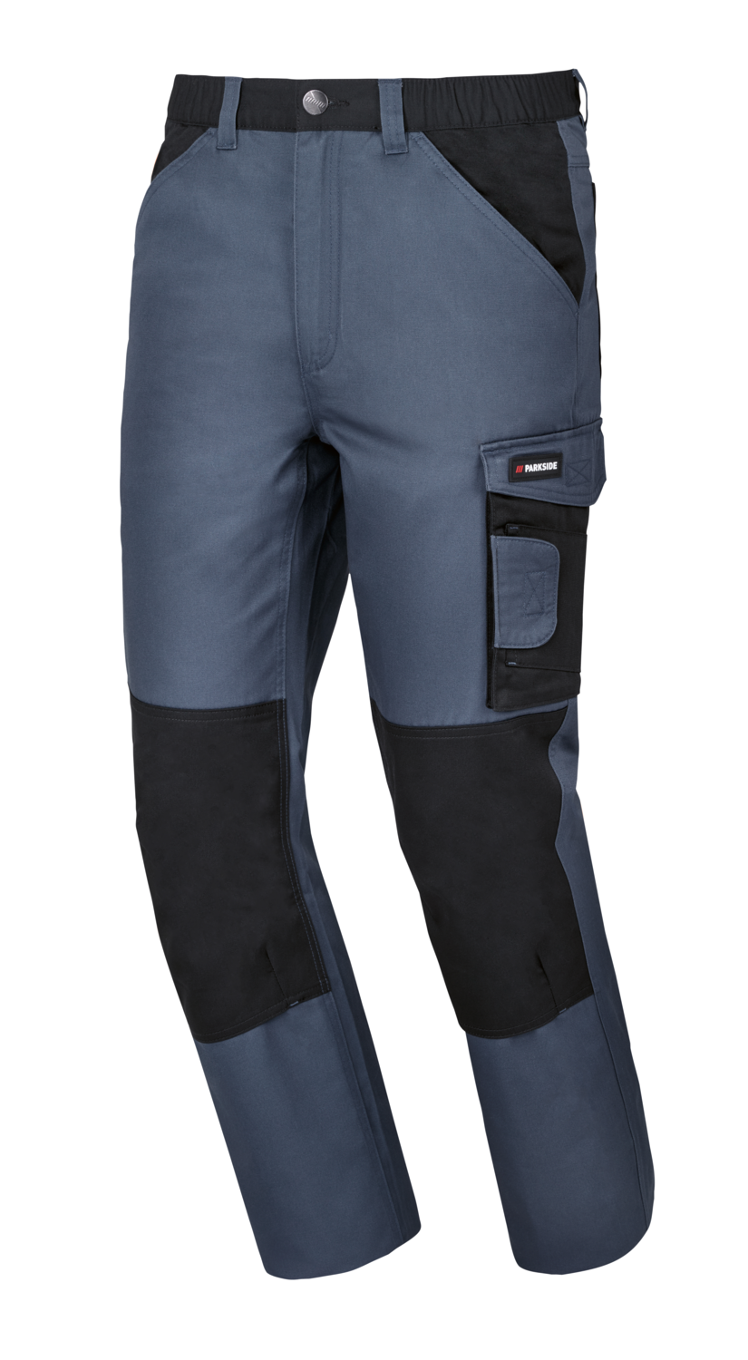 Parkside® Pánské pracovní kalhoty s podšívkou (modrá, 54)
