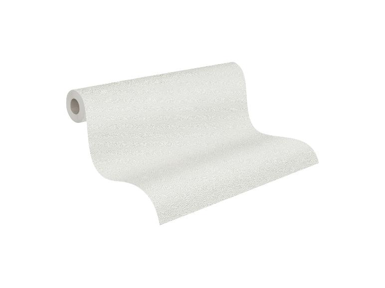 Role bílé texturované tapety