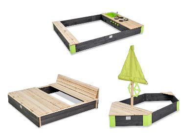 EXIT TOYS Aksent dřevěné pískoviště