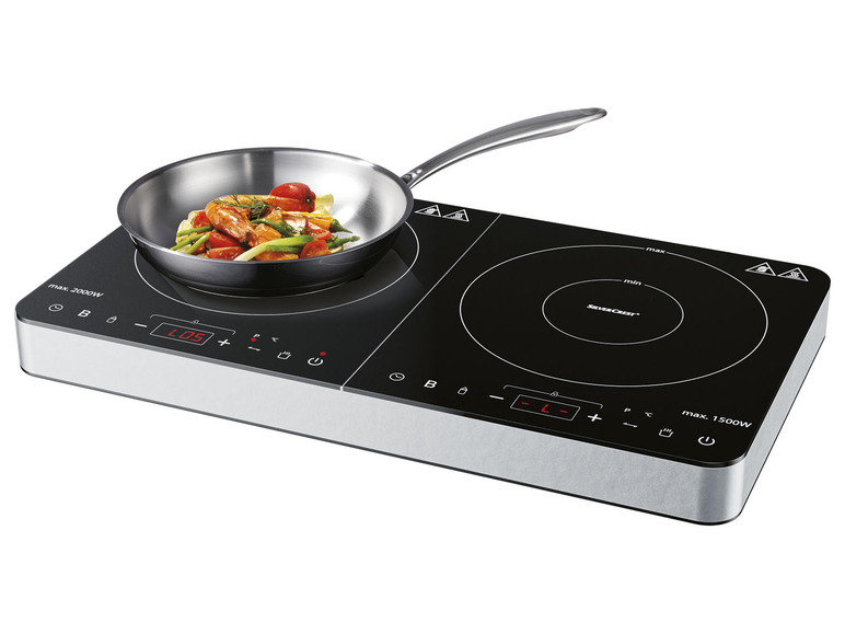  Zobrazit na celou obrazovku SILVERCREST® KITCHEN TOOLS Dvojitá indukční varná deska SDI 3500 D5 - Obrázek 4