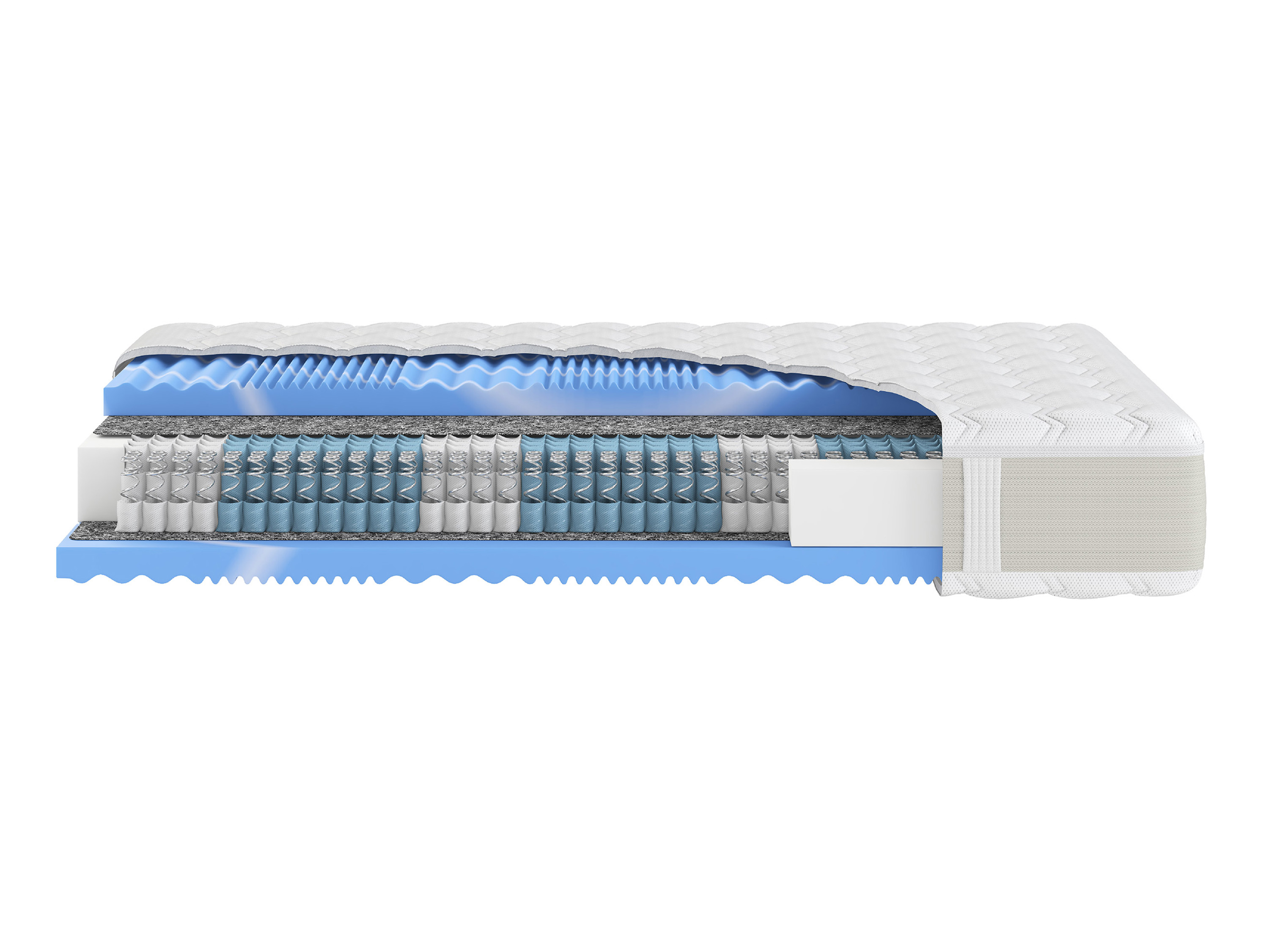 Hn8 Schlafsysteme 7zónová taštičková matrace XXL Gelstar T-1000 (H3, 140 x 200)