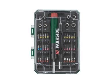 PARKSIDE® Sada bitů a nástrčných klíčů, 40dílná