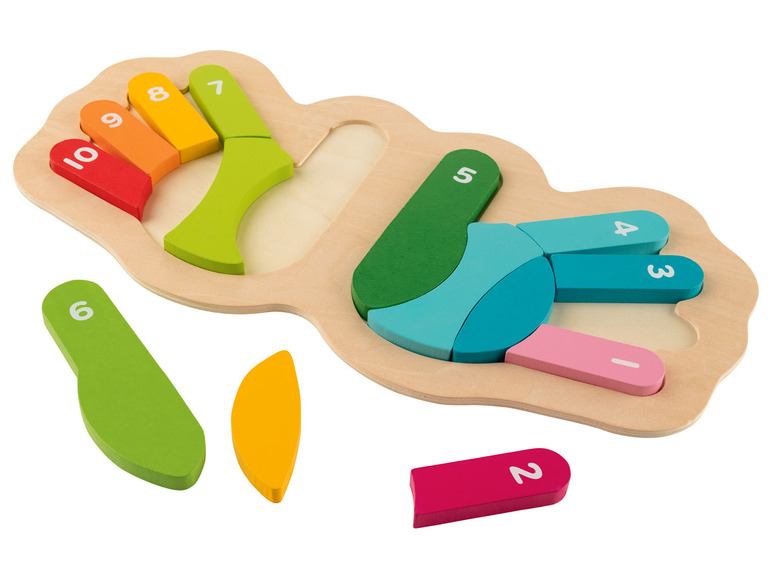  Zobrazit na celou obrazovku Playtive Dřevěná výuková hra Montessori - Obrázek 7