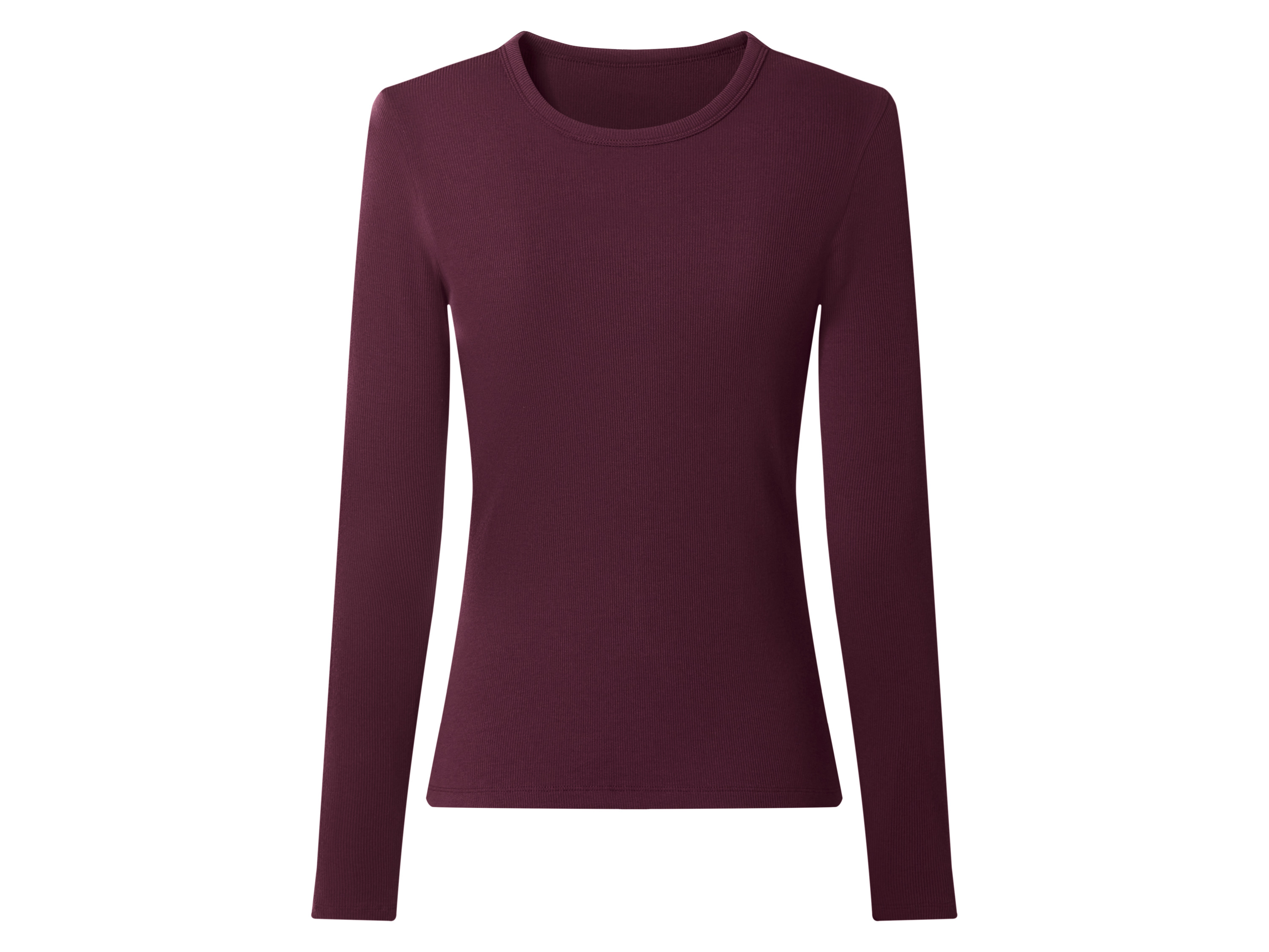Esmara® Dámské triko s dlouhými rukávy (lila fialová, Xs(32/34))