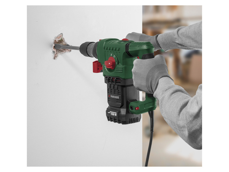  Zobrazit na celou obrazovku PARKSIDE® Vrtací a sekací kladivo PBH 1550 B2 - Obrázek 8