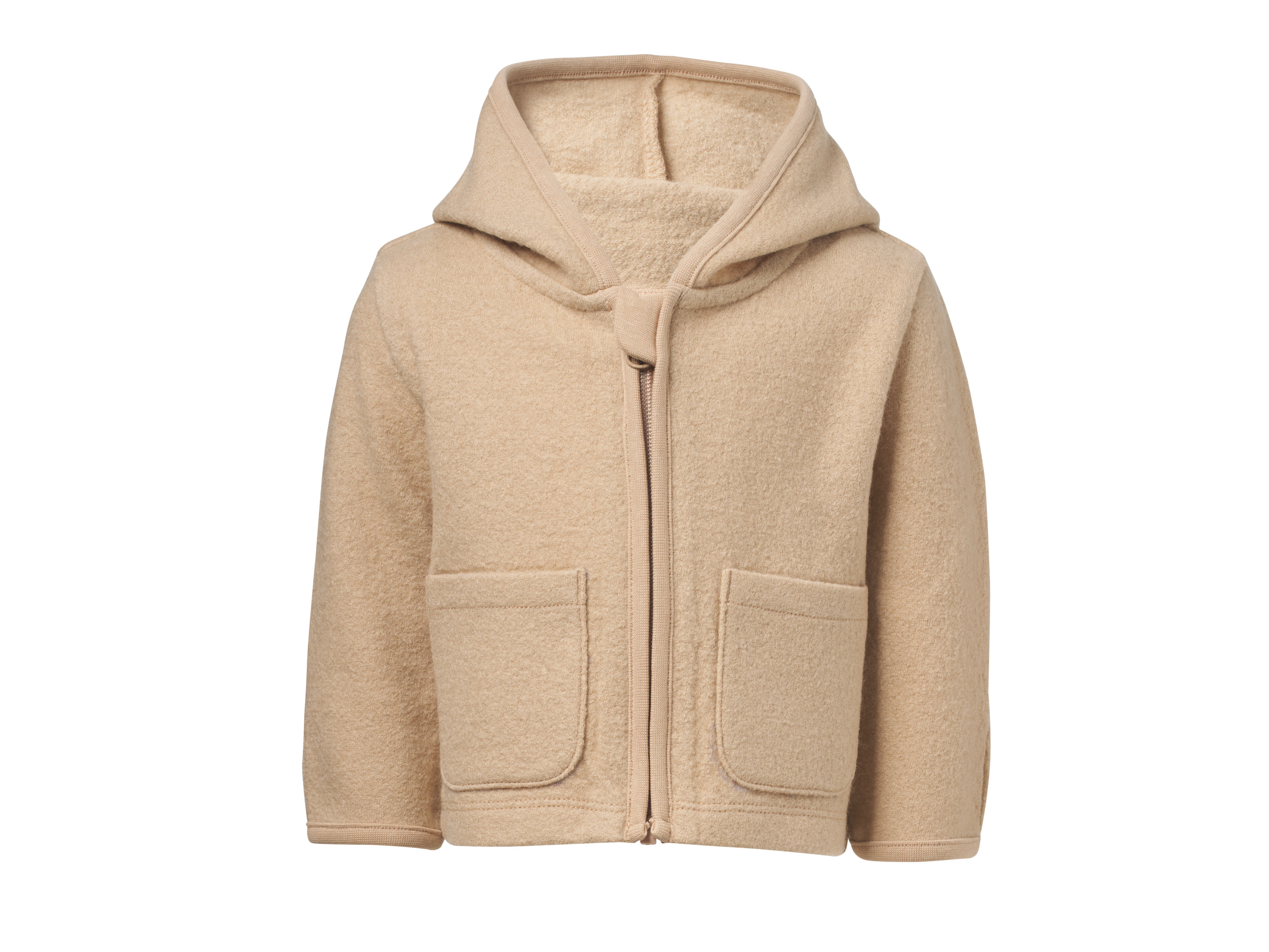 Lupilu® Dětská bunda s merino vlnou (béžová, 74/80)