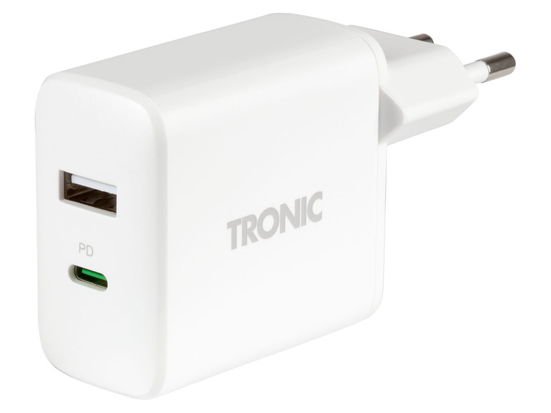  Zobrazit na celou obrazovku TRONIC® Duální USB nabíječka, 30 W, USB-C PD, USB-A - Obrázek 3