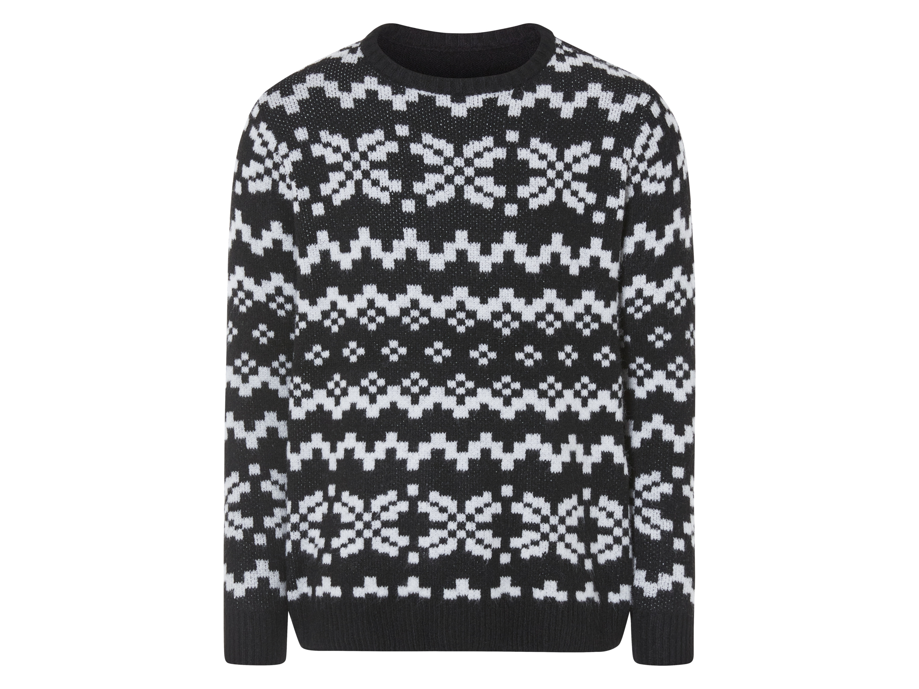 Livergy® Pánský vánoční svetr (Xxl (60/62), černá)
