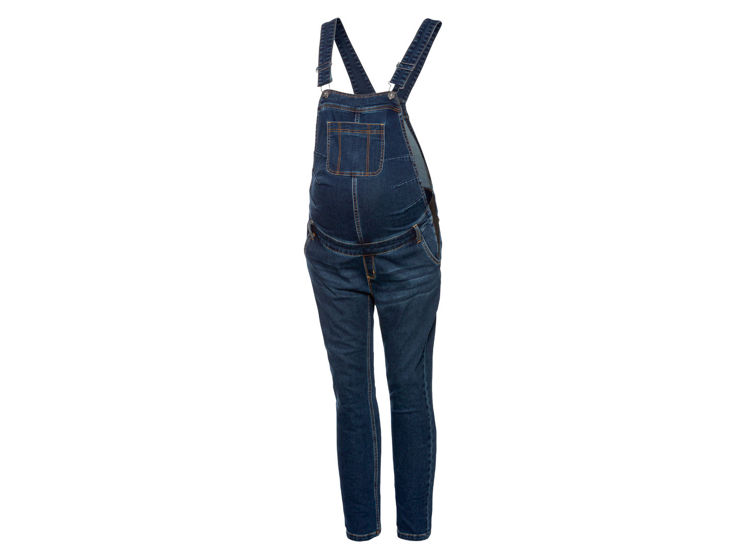 esmara® Dámské těhotenské laclové kalhoty „Skinny Fit" (36, tmavě modrá)