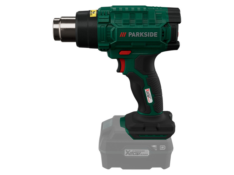  Zobrazit na celou obrazovku PARKSIDE® Aku horkovzdušná pistole PHLGA 20-Li B1, Smart 8 Ah - Obrázek 9