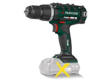 PARKSIDE® Aku vrtací šroubovák PABS 20-Li E6 – bez akumulátoru a nabíječky