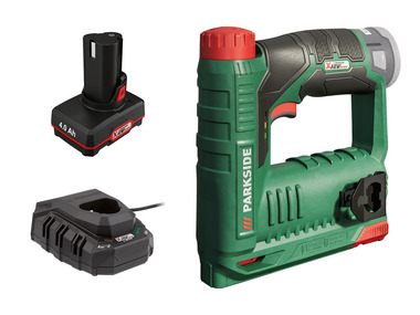 PARKSIDE® Aku sponkovačka PAT 12 B2, 4 Ah