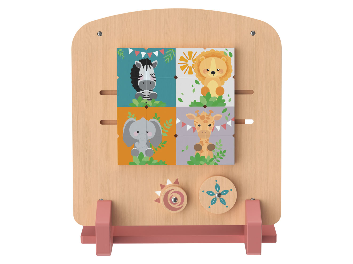 Playtive Dřevěná nástěnná hra (puzzle)