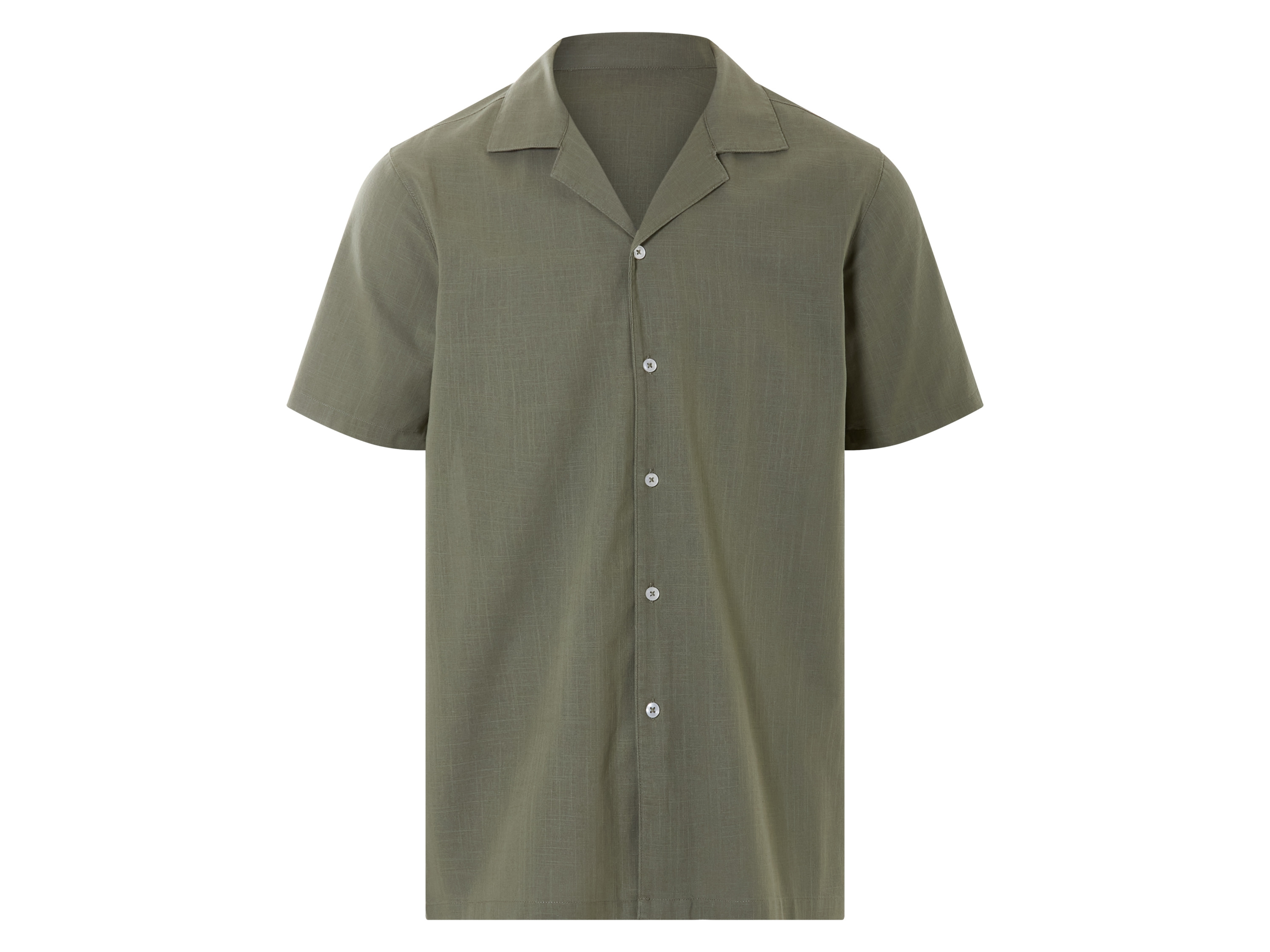 Livergy® Pánská volnočasová košile (khaki, M (39/40))