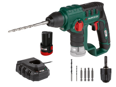 PARKSIDE® Aku vrtací kladivo PBHA 12 A1, 2 Ah
