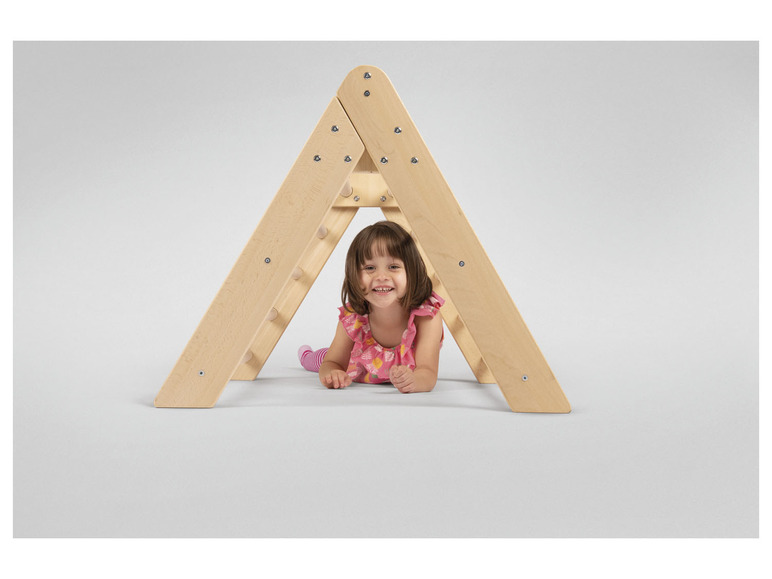  Zobrazit na celou obrazovku Playtive Dřevěný trojúhelník na lezení - Obrázek 6