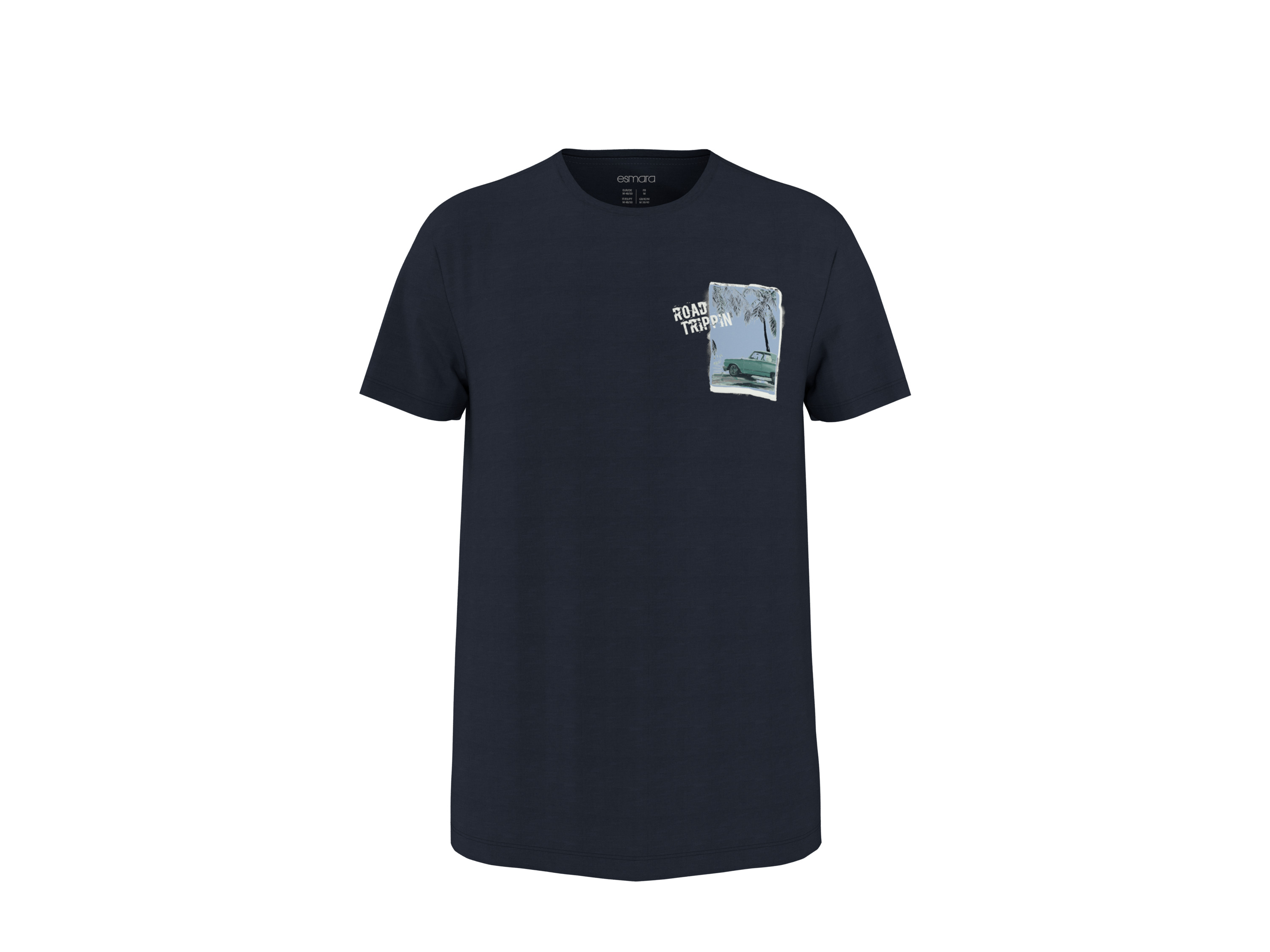 esmara Men PĂˇnskĂ© triko (navy modrĂˇ, S (44/46))