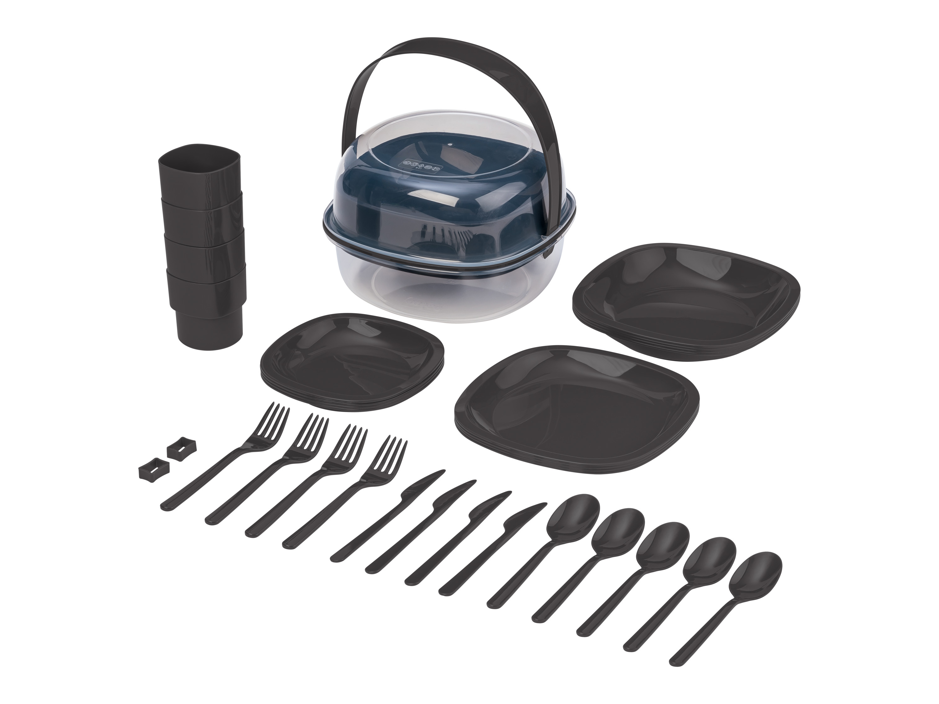 Crivit Kempinková sada nádobí, 33dílná