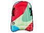 Nafukovací bodyboard Crivit, barevný vzor.