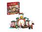 Sada LEGO Ninjago Chrám Ninja Spinjitzu se 158 dílky a minifigurkami.