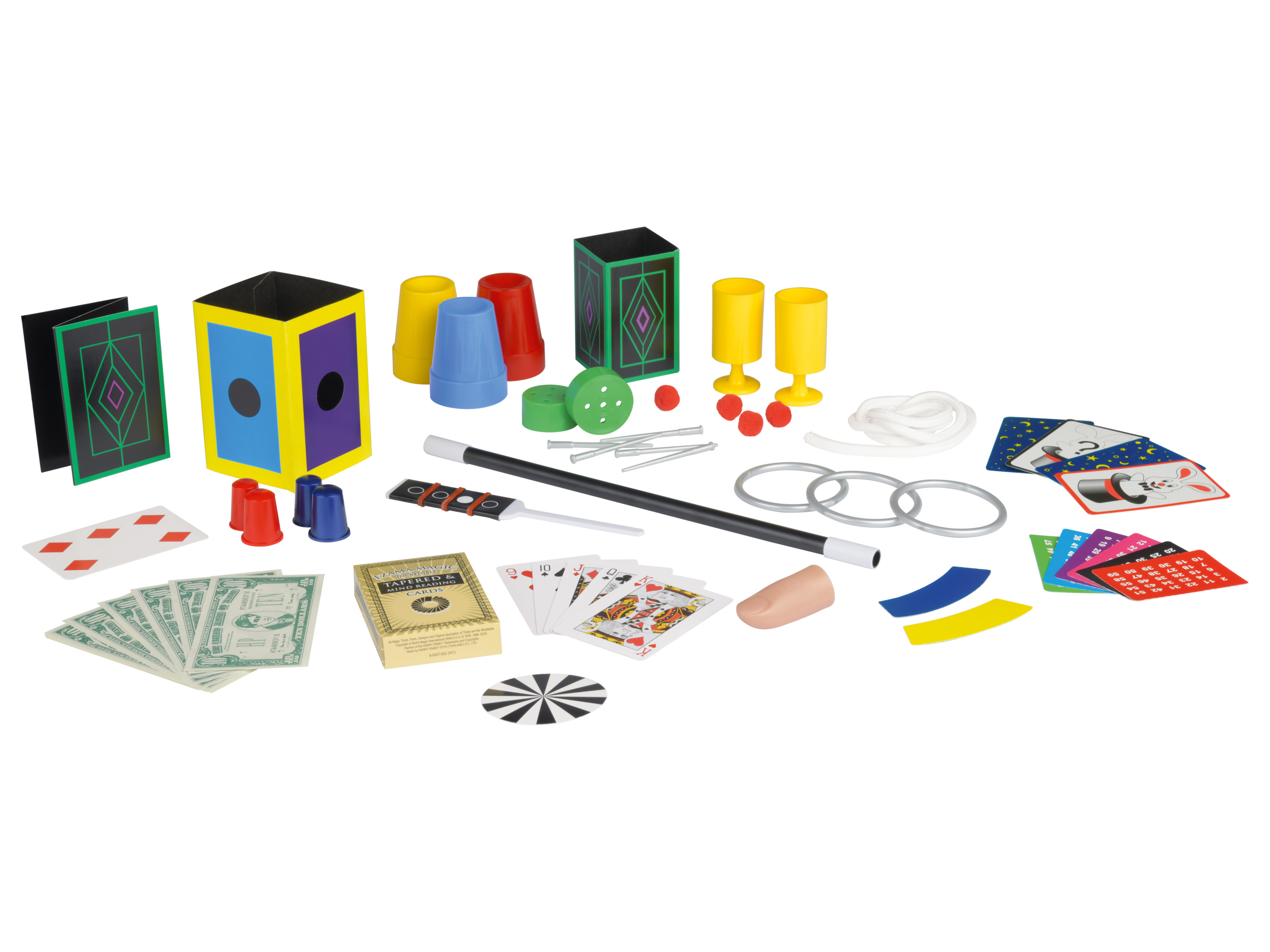 lupilu® Kouzelnická sada (Magická skříňka 150 triků)