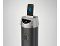 Stříbrný Bluetooth reproduktor SilverCrest s USB portem.