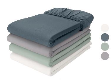 LIVARNO® Napínací prostěradlo z bambusové viskózy Premium, 90-100 x 200 cm