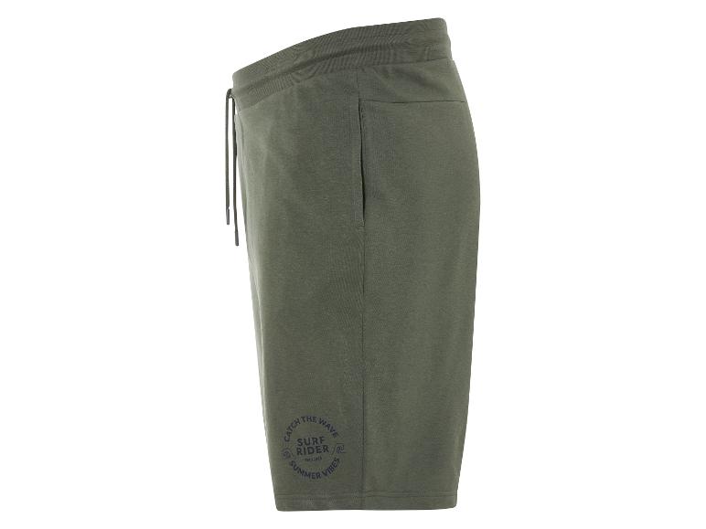 Olivové šortky Surf Rider, letní styl.