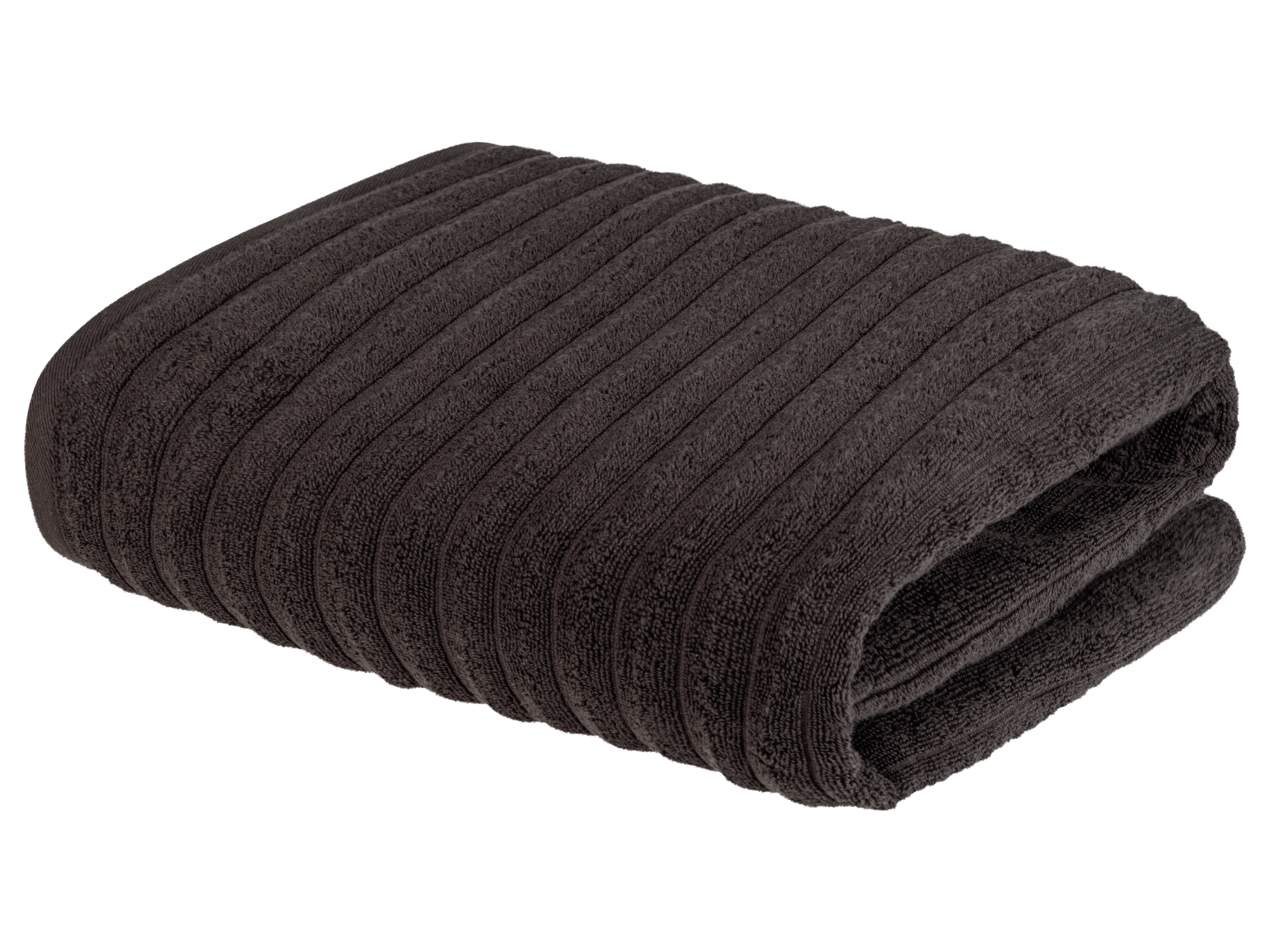 Livarno home Froté osuška, 100 x 150 cm, 500 g/m2 (černá)