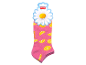 SoxO ponožky, citronový vzor, růžové
